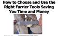 M4-How to Choose and Use the Right Farrier Tools Saving You Time and Money
